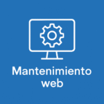 Mantenimiento web (precio mensual)
