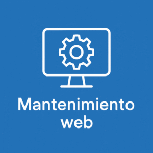 Mantenimiento web (precio mensual)
